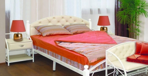 Кованая кровать "Глория".