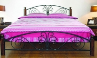 Кованая кровать "Лилия".